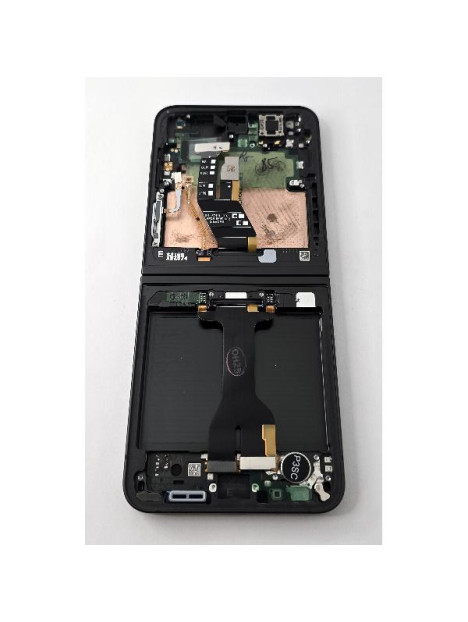 Pantalla lcd para Samsung Galaxy Z Flip 6 5G F741 mas tactil negro con marco negro GH82-35013E Service Pack