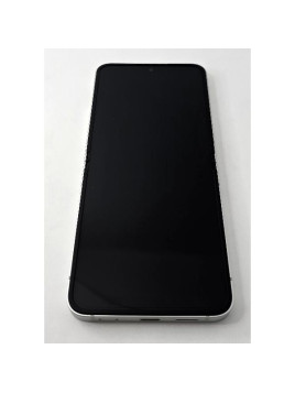 Pantalla lcd para Samsung Galaxy Z Flip 6 5G F741 mas tactil negro con marco blanco GH82-35013F Service Pack