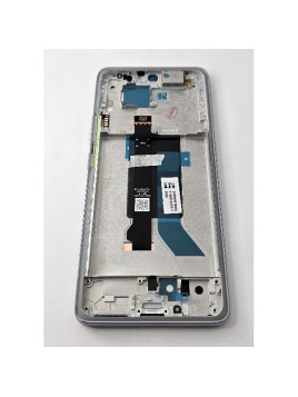 Pantalla lcd para Xiaomi Redmi Note 14 Pro 5G 24090RA29G mas tactil negro marco morado 56002400O1600 Service Pack