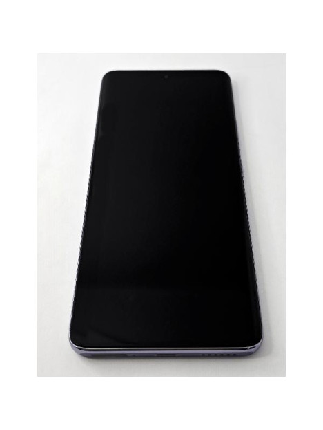 Pantalla lcd para Xiaomi Redmi Note 14 Pro 5G 24090RA29G mas tactil negro marco morado 56002400O1600 Service Pack