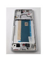Pantalla lcd para Xiaomi Poco F6 Pro 5G mas tactil negro con marco blanco 5600150N1100 Service Pack