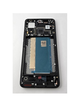 Pantalla lcd para Xiaomi Poco F6 Pro 5G mas tactil negro con marco negro 5600160N1100 Service Pack