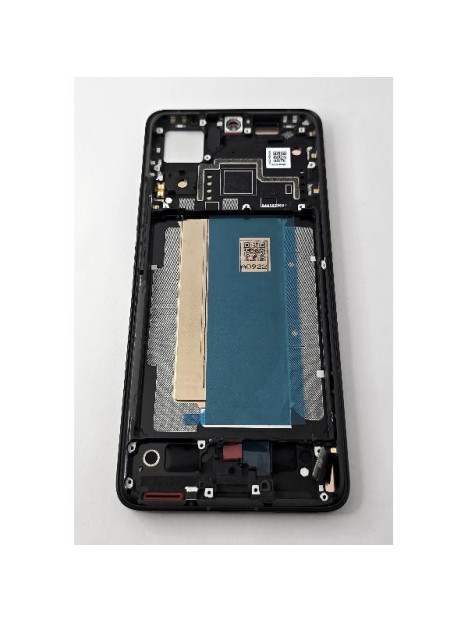 Pantalla lcd para Xiaomi Poco F6 Pro 5G mas tactil negro con marco negro 5600160N1100 Service Pack