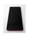 Pantalla lcd para Motorola Edge 50 Fusion mas tactil negro con marco rosa 5D68C24372 Service Pack