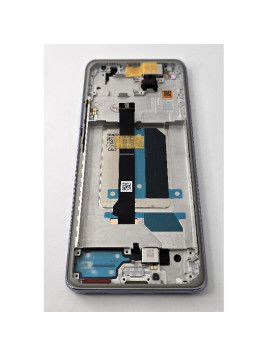 Pantalla lcd para Xiaomi Redmi Note 14 Pro Plus 5G 24094RAD4G tactil negro marco morado 5600180O16U00 Service Pack