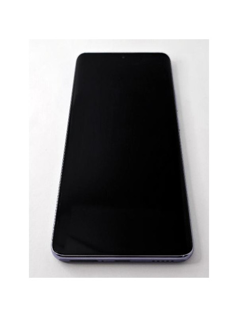 Pantalla lcd para Xiaomi Redmi Note 14 Pro Plus 5G 24094RAD4G tactil negro marco morado 5600180O16U00 Service Pack
