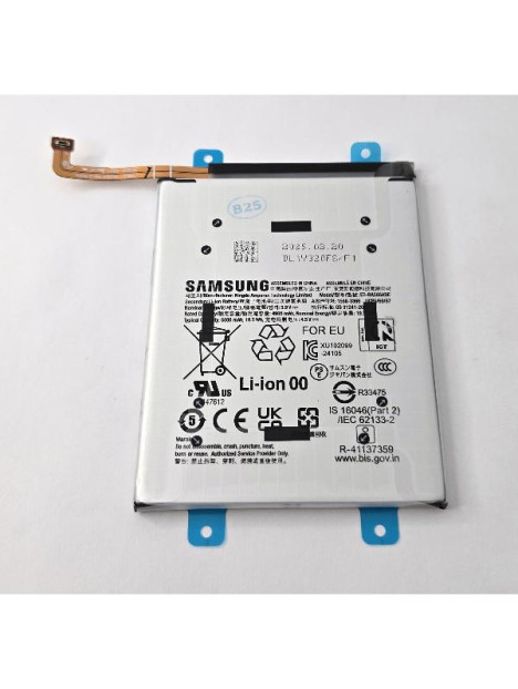Bateria EB-BA566ABE 5000mAh para Samsung Galaxy A36 A366B A56 A566B GH82-36843A Service Pack