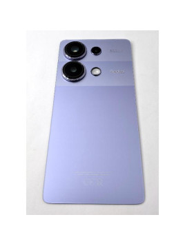 Tapa trasera o tapa bateria morada para Xiaomi Redmi Note 13 Pro 4G cubierta de camara 56000600N600 Service Pack