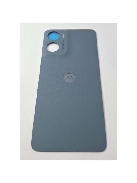 Tapa trasera o tapa bateria azul para Motorola Moto E15 PB6S0002SE, G05 XT2523-4 5S58C29559 Service Pack