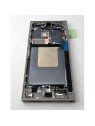 Pantalla lcd para Samsung Galaxy S24 Ultra SM-S928B tactil negro marco gris ensamblado GH82-33396A Service Pack