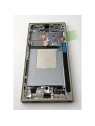 Pantalla lcd para Samsung Galaxy S24 Ultra SM-S928B tactil negro marco amarillo ensamblado GH82-33396C Service Pack