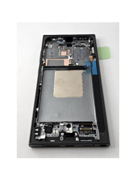 Pantalla lcd para Samsung Galaxy S24 Ultra SM-S928B tactil negro marco negro ensamblado GH82-33396B Service Pack