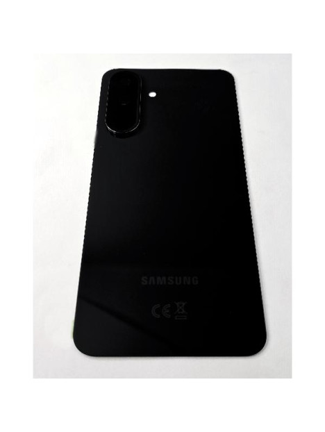 Tapa trasera o tapa bateria negra para Samsung Galaxy A36 5G A366B con cubierta de camara GH82-36804A Service Pack
