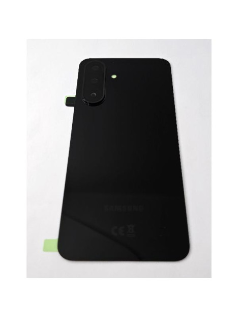 Tapa trasera o tapa bateria negra para Samsung Galaxy A26 5G A266B cubierta de camara GH82-37020A Service Pack