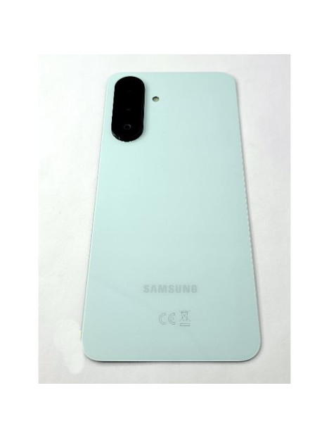 Tapa trasera o tapa bateria azul para Samsung Galaxy A26 5G A266B cubierta de camara GH82-37020C Service Pack