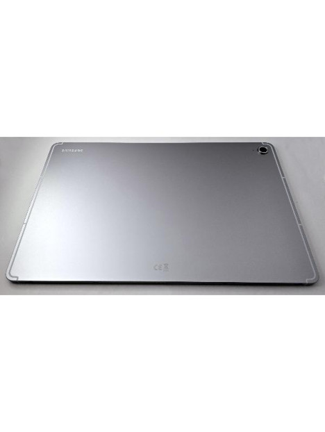Tapa trasera o tapa bateria plata para Samsung Galaxy Tab S8 Ultra SM-X900 SM-X906 GH82-37084B Service Pack