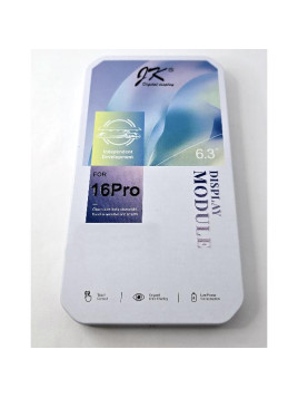 Pantalla LCD para iPhone 16 Pro mas tactil negro JK-MZ0630-G1 calidad Incell