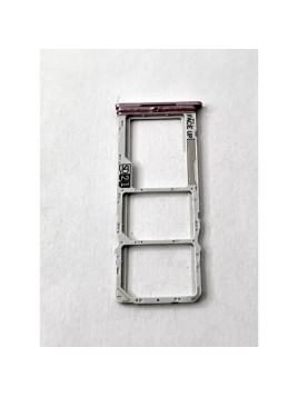 Soporte o bandeja sim rosa Dual sim para Motorola Moto G05 calidad premium