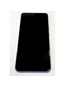 Pantalla lcd para Xiaomi 12T Xiaomi 12T Pro mas tactil negro con marco azul 560005L12U00 Service Pack