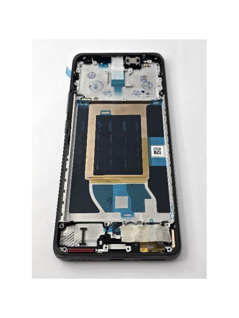 Pantalla lcd para Realme 14 Pro 5G mas tactil negro con marco negro calidad premium