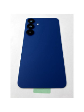 Tapa trasera o tapa bateria azul oscuro para Samsung Galaxy S25 Plus 5G S936 con cubierta de camara