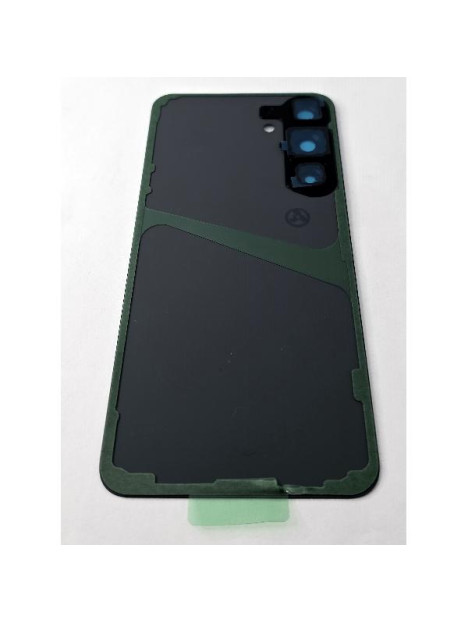 Tapa trasera o tapa bateria azul oscuro para Samsung Galaxy S25 Plus 5G S936 con cubierta de camara
