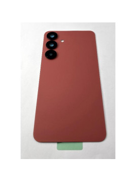 Tapa trasera o tapa bateria roja para Samsung Galaxy S25 Plus 5G S936 con cubierta de camara