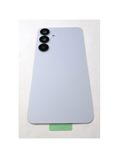 Tapa trasera o tapa bateria azul claro para Samsung Galaxy S25 Plus 5G S936 con cubierta de camara