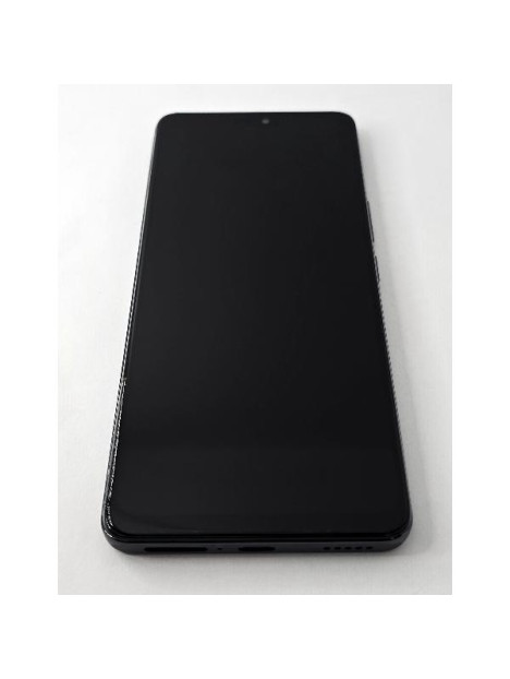 Pantalla lcd para Huawei Honor Magic 7 Lite 5G mas tactil negro con marco negro compatible TFT