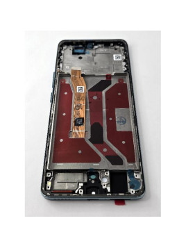 Pantalla lcd para Huawei Honor Magic 7 Lite 5G mas tactil negro con marco verde calidad premium