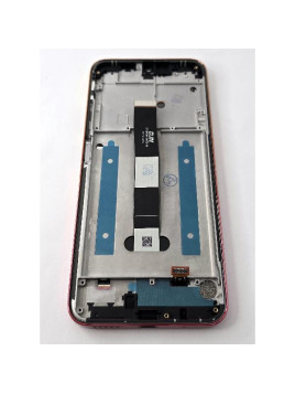 Pantalla lcd para Blackview A95 mas tactil negro con marco dorado compatible