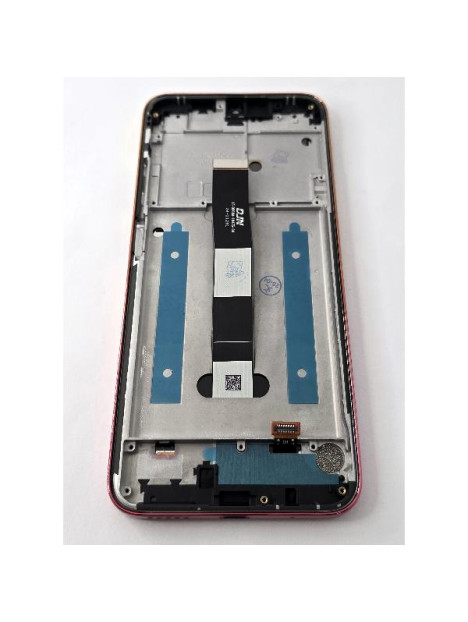 Pantalla lcd para Blackview A95 mas tactil negro con marco dorado compatible