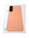 Tapa trasera o tapa bateria naranja para Samsung Galaxy A26 5G A266 con cubierta de camara