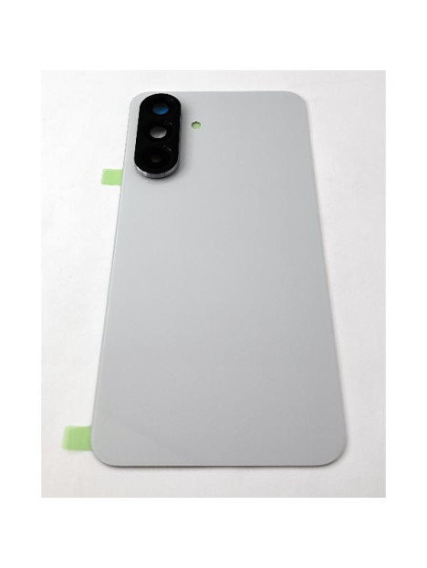 Tapa trasera o tapa bateria gris claro para Samsung Galaxy A56 A566 con cubierta de camara