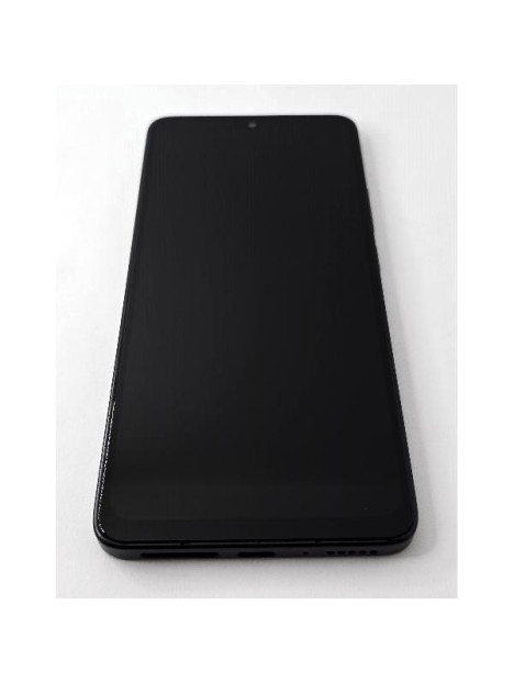 Pantalla lcd para Xiaomi Poco M7 Pro 5G mas tactil negro con marco negro compatible TFT