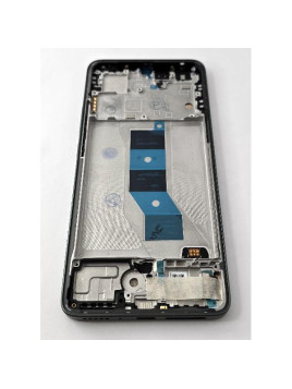 Pantalla lcd para Xiaomi Poco M7 Pro 5G mas tactil negro con marco verde compatible TFT