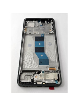 Pantalla lcd para Xiaomi Poco M7 Pro 5G mas tactil negro con marco verde calidad Oled