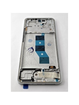 Pantalla lcd para Xiaomi Poco M7 Pro 5G mas tactil negro con marco plata compatible TFT