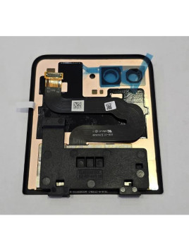 Tapa trasera superior lcd para Motorola Razr 50 Ultra XT2451 mas tactil negro 5D68C24593 Service Pack