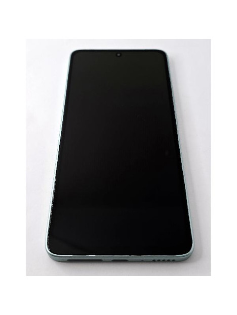Pantalla lcd para Xiaomi Poco M7 Pro 5G mas tactil negro con marco verde claro calidad Oled