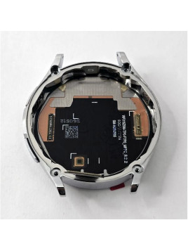 Pantalla lcd para Samsung Galaxy Watch 6 Classic 47mm R960 R965 mas tactil negro con marco plata calidad premium