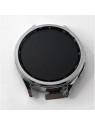 Pantalla lcd para Samsung Galaxy Watch 6 Classic 47mm R960 R965 mas tactil negro con marco plata calidad premium
