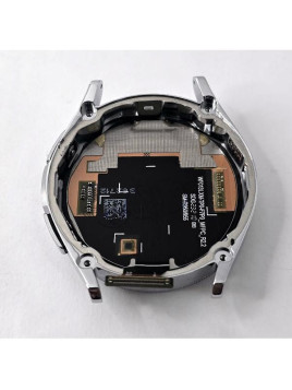 Pantalla lcd para Samsung Galaxy Watch 6 Classic 43mm R950 R955 mas tactil negro con marco plata calidad premium