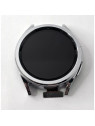 Pantalla lcd para Samsung Galaxy Watch 6 Classic 43mm R950 R955 mas tactil negro con marco plata calidad premium