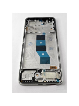 Pantalla lcd para Xiaomi Poco M7 Pro 5G mas tactil negro con marco dorado compatible Oled