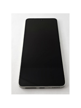 Pantalla lcd para Xiaomi Poco M7 Pro 5G mas tactil negro con marco dorado compatible Oled