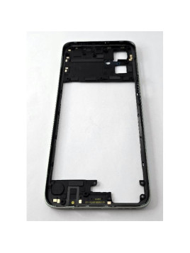 Carcasa o marco central verde para Motorola Moto G55 5G