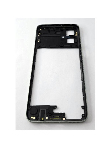 Carcasa o marco central verde para Motorola Moto G55 5G