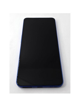 Pantalla lcd para Oneplus Nord 3 5G mas tactil negro con marco azul calidad premium