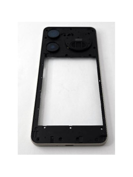 Carcasa o marco central dorado para ZTE Nubia Music Pop Art